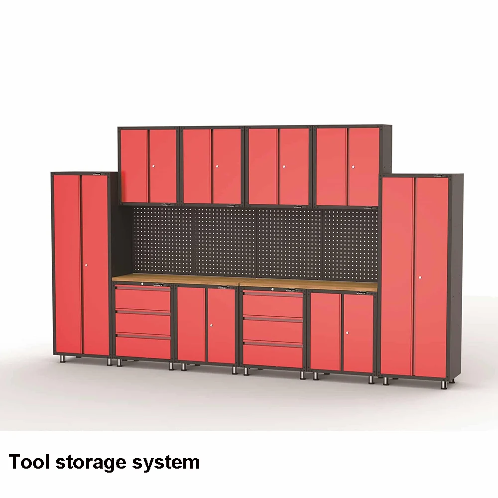 Mobile Workbench And Base / Wall Set Modular Garage Storage