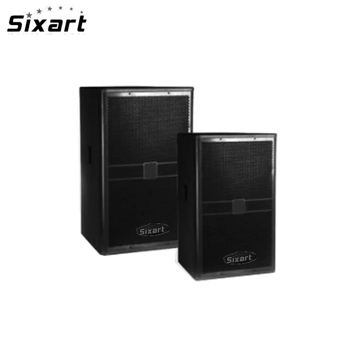 Musicsound UM-15 15" Active Speaker 15inch 2-Way 400W Full Range Passive Wood Speaker Sound Box - ANKUX.COM