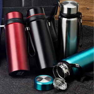 Image of Petolar Outdoor Sport Water Bottle Double Walled Vacuum Insulated Stainless Steel Thermos Flask