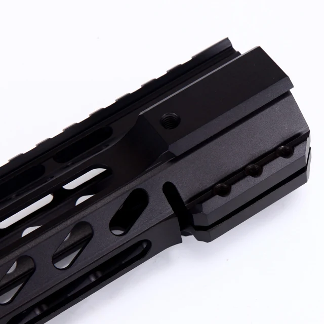 
Tactical AR-15 M4 M-LOK 10 inch Slim Free Float Handguard Hard Anodization Aluminum 