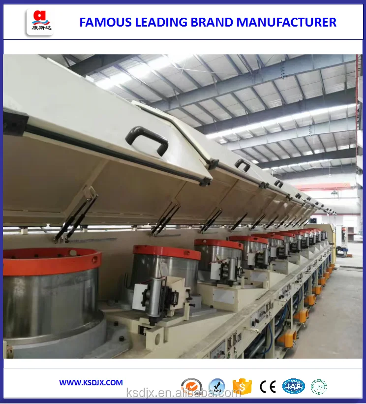 
LZ7/400 Mild Carbon Nail steel wire Straight Line Drawing Machine 