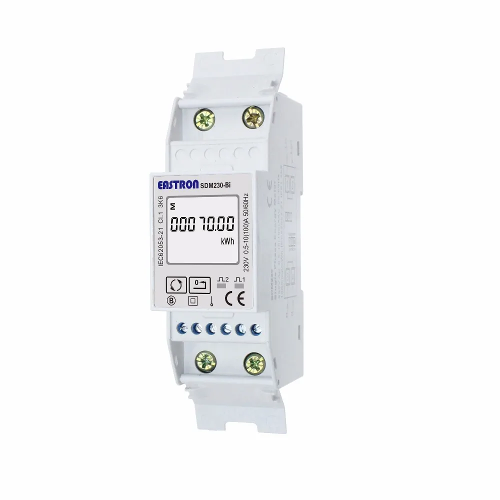 Eastron Sdm230bi Single Phase Import/export Energy Meter With Pulse
