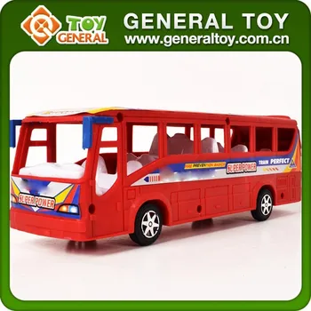 plastic toy bus