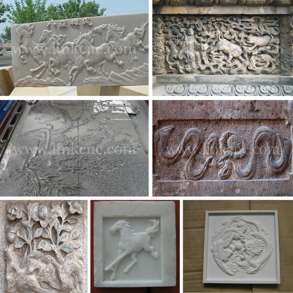 1300*2500mm working area Hiwin rails cnc router engraver machine / stone engraving machine / stone cnc machine price