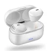 Truely Wireless Earbuds Dual Hi-Fi Stereo BT 5.0 Invisible Earphones with Portable Charger TWS Earbuds
