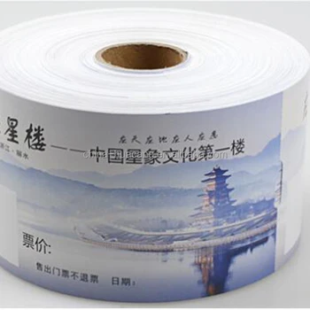 ticket book printing