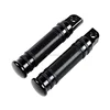 Motorcycle Aluminum Black Male Mount Foot Pegs Footrests Footpeg For FXSB XL883 XL1200