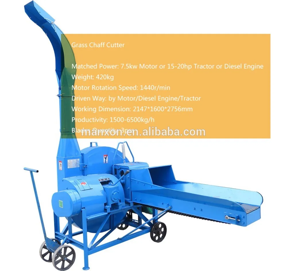 wholesale world famous high efficiency chaff cutter for sale