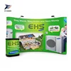 Hot sale Cost-effectiveness easy carry trade show equipment/ exhibit stand backdrop/media wall #SuperOctober