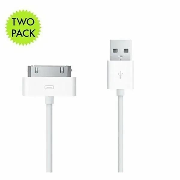 2-Pack iPhone USB Data Sync for iphone usb cable