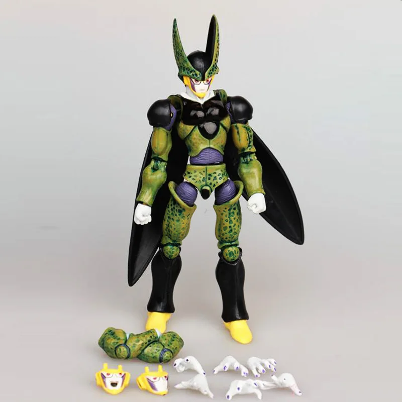 muñeco de goku haciendo la genkidama