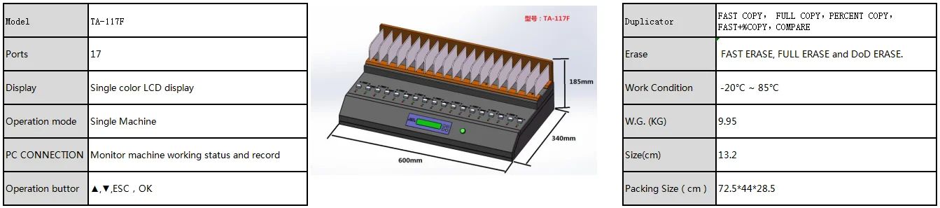 1 To 17 Hard Disk Duplicator,Sata Hard Drive (hdd & Ssd) Duplicator,2.5 ...