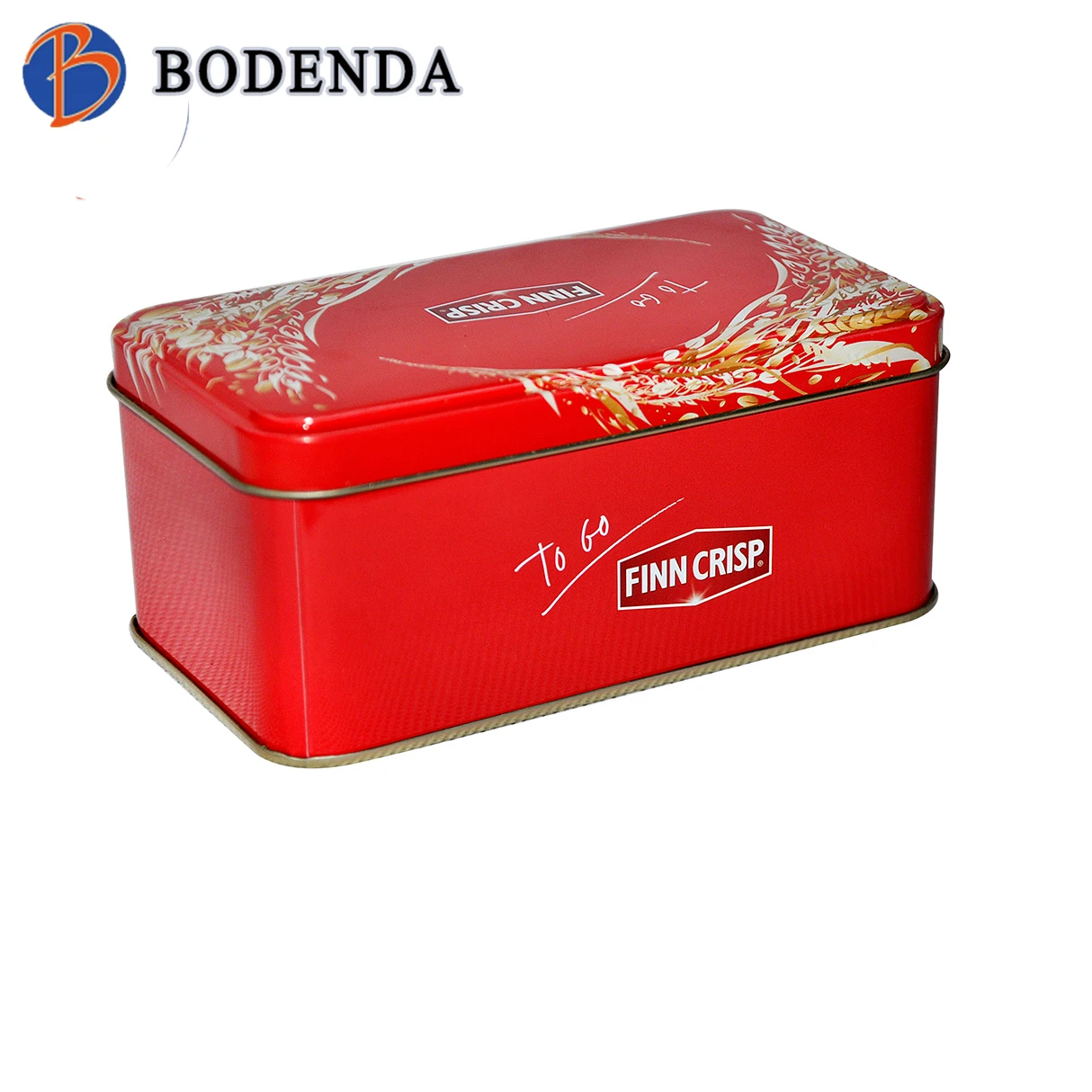 Bodenda customized printing  wedding tin  gift boxes food grade chocolate box biscuits packing metal can