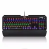 Factory New Ergonomic Mechanical LED lighted RGB Gaming Keyboard Anti ghost Cherry