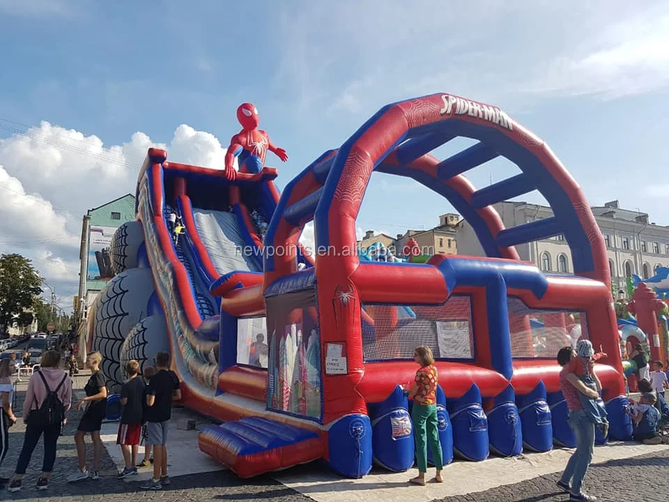 inflatable bouncer slide