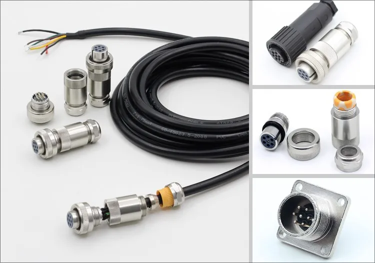 Vickers Proportional Valve Connector 7pin Solenoid Valve Connector Plug