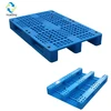 Perforated deck 3 skids plastic pallet single faced plastic pallet