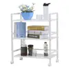 3-Tier Kitchen Microwave Oven Rack Shelving Unit Microwave Shelves