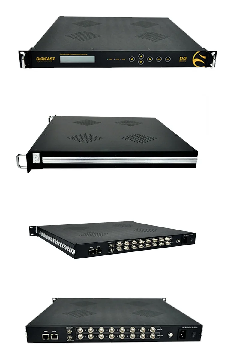 Dmb9008b Digital Tv Broadcasting Equipment Dvbs/s2/c/atsc Receiver 8 Channels Digital Cable Tv