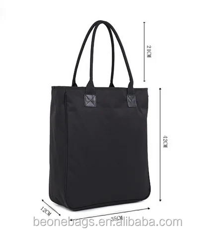 nylon handbags with leather handles