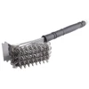 WCP4 2018 Spring BBQ Grill Cleaning Brush and Scraper 4 Head in One Barbecue Grill Tool Set
