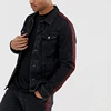 /product-detail/cheap-china-wholesale-clothing-washed-black-leopard-print-side-stripe-denim-jacket-60829835707.html