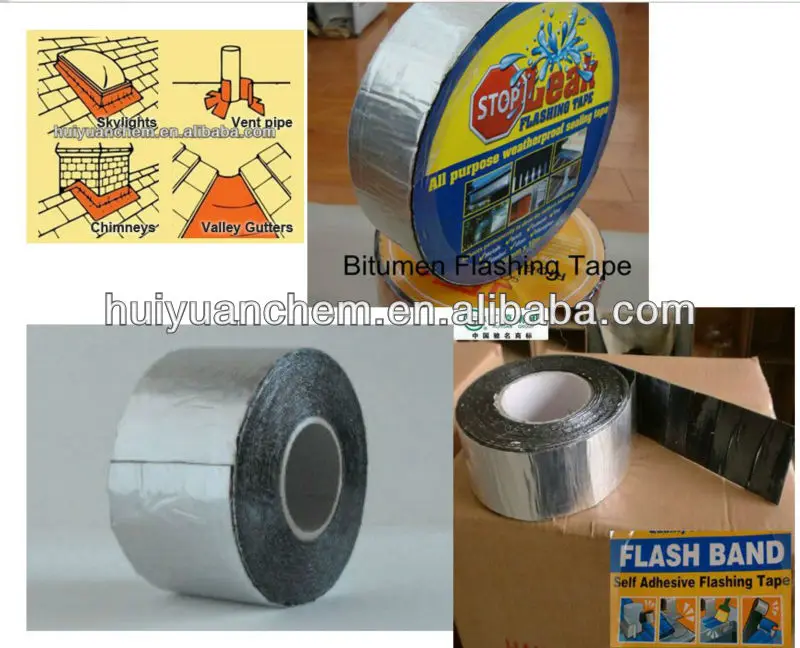 ALUMINIUM self adhesive bitumen waterproof tapes