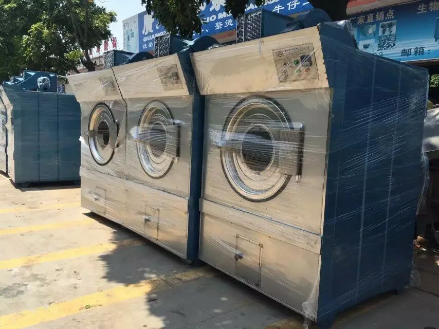 Commercial Laundry Industrial Clothes Drying Machine Gas Heating 