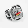 wholesale 3D printer ring design fashion custom silver ring with cz for men