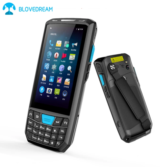 

New Arrival Blovedream 4G LTE GPS bluetooth portable pda barcode scanner android handheld PDA handheld terminal data collector
