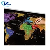 Various Good Quality Scratch Off World Map