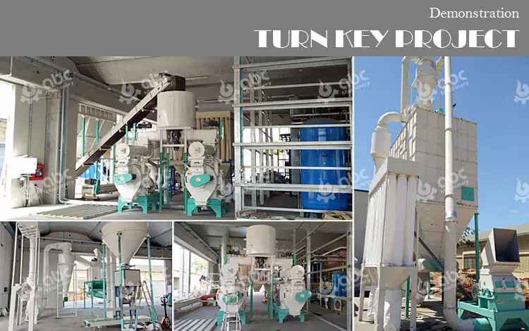 8mm leaves fire wood pellet machine