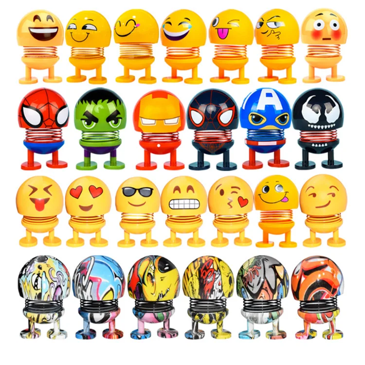 spring shaking head doll