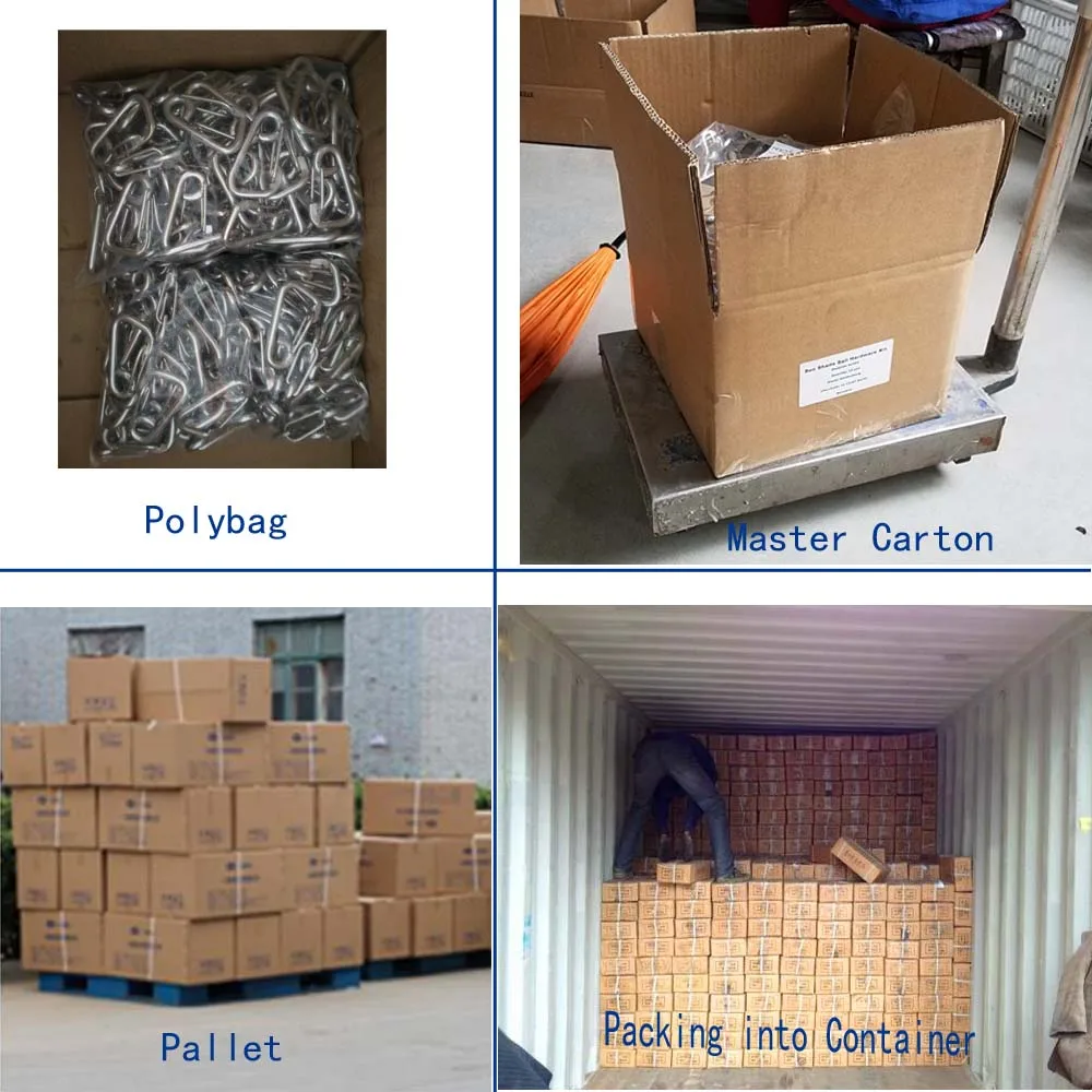 304/316 Carabiner Shacle Round Eye Bolt Snap Swivel Hook Buy Round