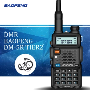 dmr walkie talkie baofeng  dm-5R handy talkie UHF/ VHF dmr two way radio walkie talkie Hot sale
