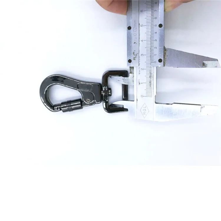 
BAI TE swivel snap hook gun color dog leash practical swivel strap screw buckle metal snap hooks 