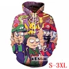 2018 Autumn new style 3d Hoodies Cartoon Super Mario 3D print Hoodie Sweatshirt funny casual Pullovers