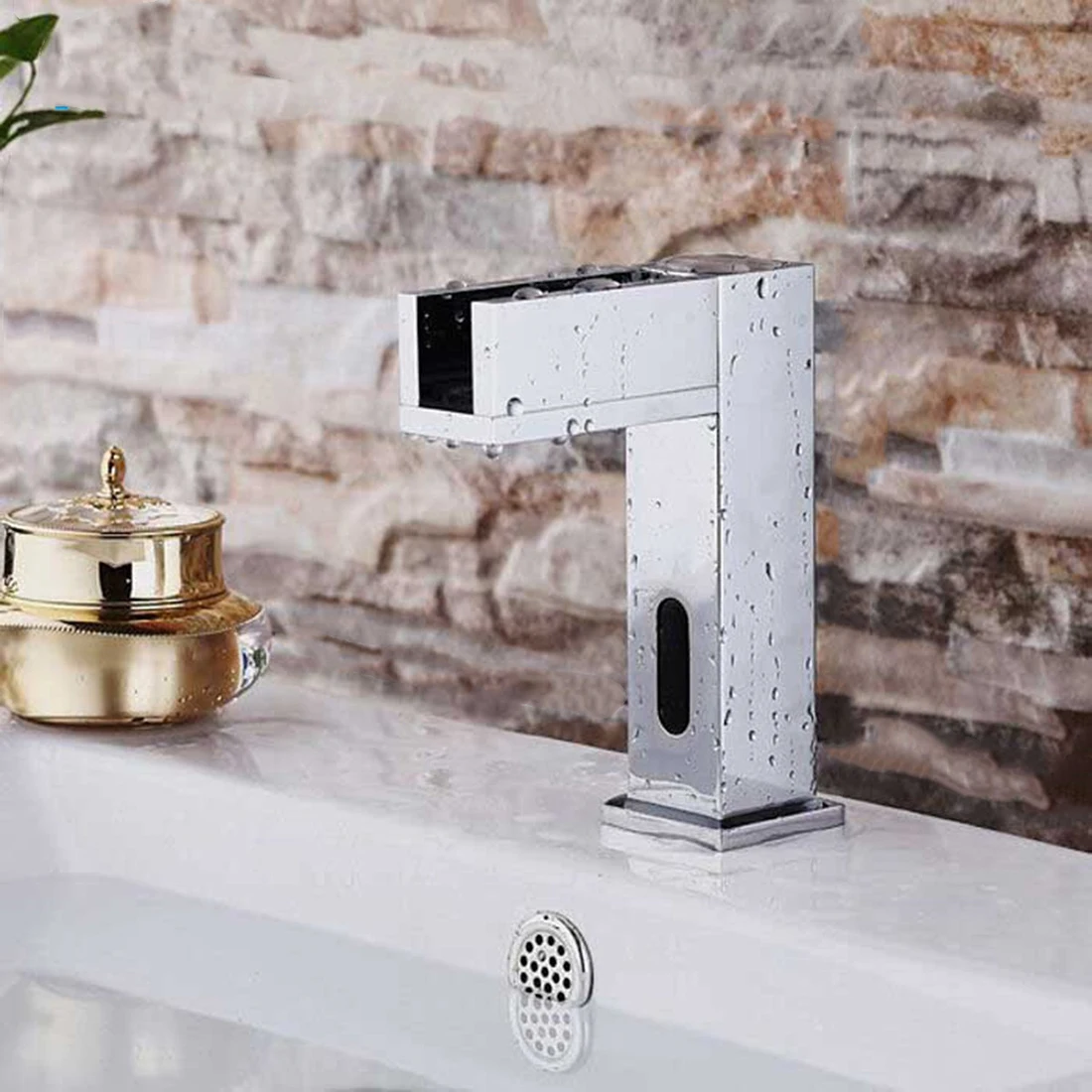 LED Infrared Automatic Faucet for Cold AND Hot