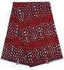 African wax printed fabirc/Real wax prints fabric/100% cotton african veritable Waxed Cotton Fabric