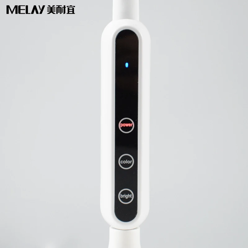 
Modern peacock LED stand floor lamp light remote control touch control curved adjustable for office 