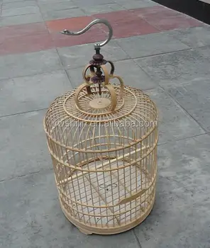 Fantaisie Bambou Bois Cage à Oiseauxsuspension En Bambou Cages à Oiseaux à Vendredécoratif Cage à Oiseaux En Bamboubambou Oiseau Fabricants De