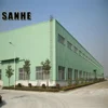 Simple prefabricated light steel frame warehouse hanger sheds building construction
