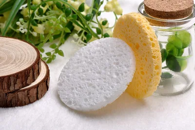 Natural Compressed cellulose Skin Care Facial Sponge