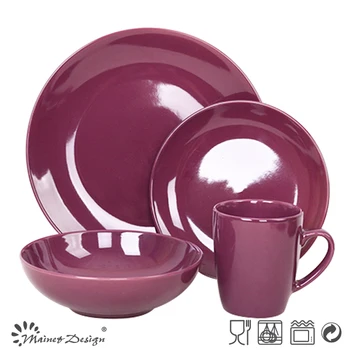 Purple Dining Table Set Solid Color Dinner Purple Dining Table Set Solid Color Dinner