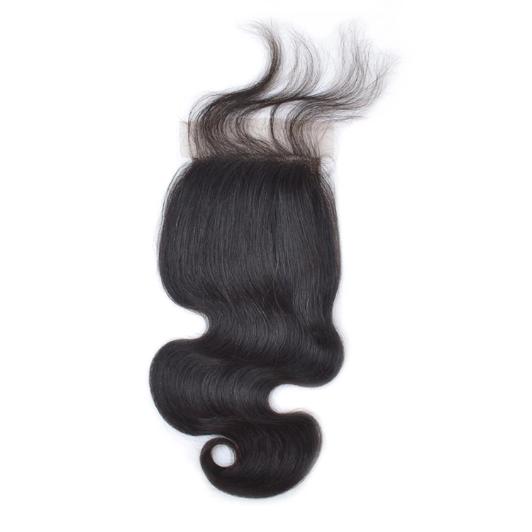 

Wholesale brazilian hair grey hair to closure,large stock human hair cheap 3 way part closure