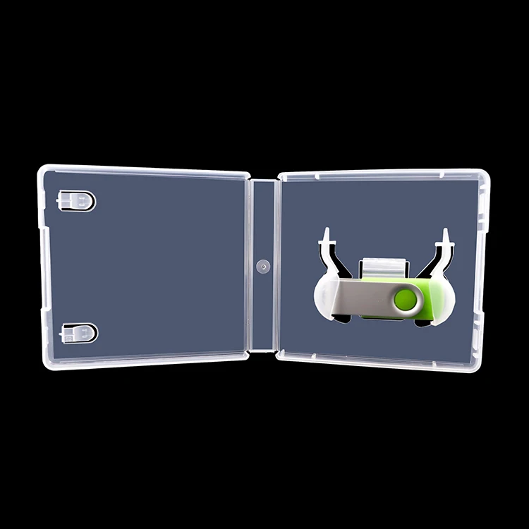 SUNSHING New Design PP Made Plastic Case USB Flash Drive Case
