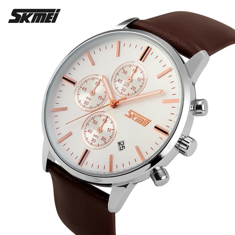 

SKMEI 9103 Men Quartz Wristwatch Quality Business Watches, 3 color for choice