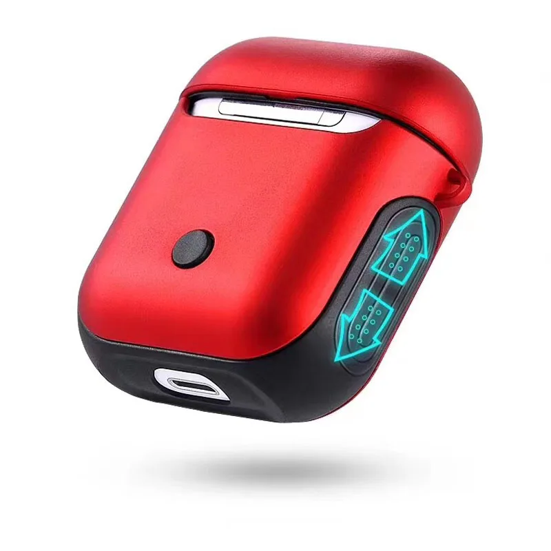 

Hot selling soft TPU + Hard PC fresh color case for airpod anti-lost wireless earphone cases