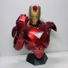 hot fiberglass statue life size resin Ironman bust