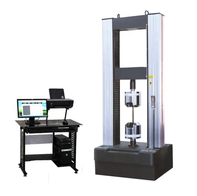 

Hydraulic Clamp Fixtures Computer Control Electromechanical Tensile Strength Testing Equipment 200KN